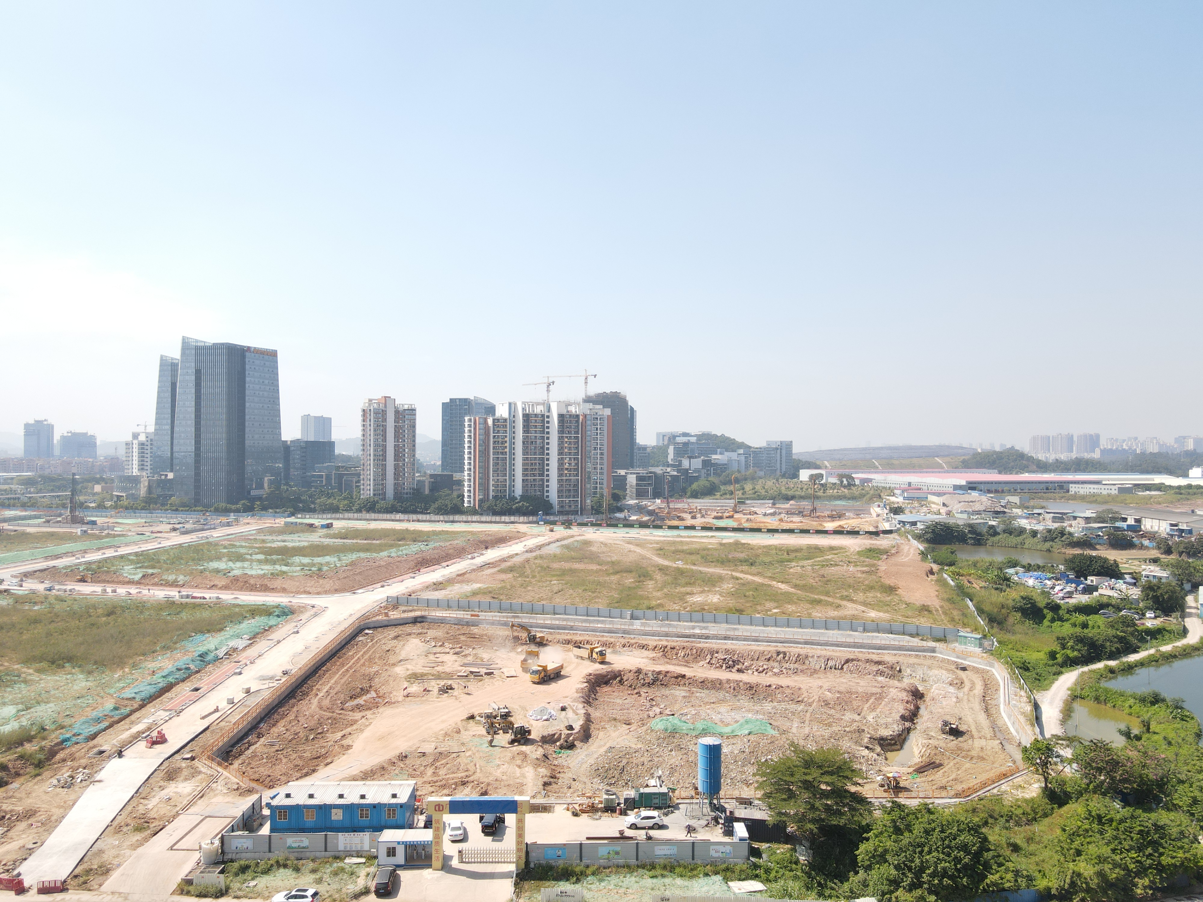 冠粵路橋總包大廈基坑支護(hù)、土方開(kāi)挖、樁基礎(chǔ)工程